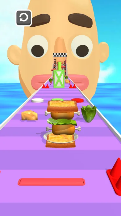 Sandwich Honey 3D - Stack Rush screenshot 1
