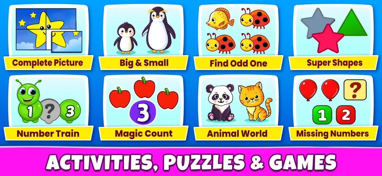 Juegos para niños: edades 3-7 screenshot 2