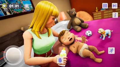 Virtual счастлив семья Lifeсим screenshot 5