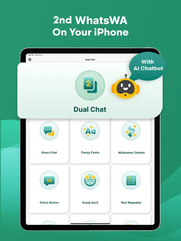 Dual Chat - Messenger WA Web screenshot 4