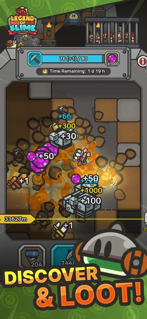 Legend of Slime: Juego Batalla screenshot 2