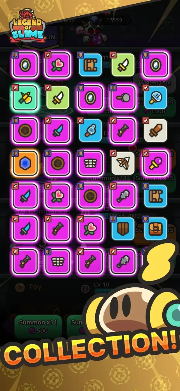 Legend of Slime: Juego Batalla screenshot 3