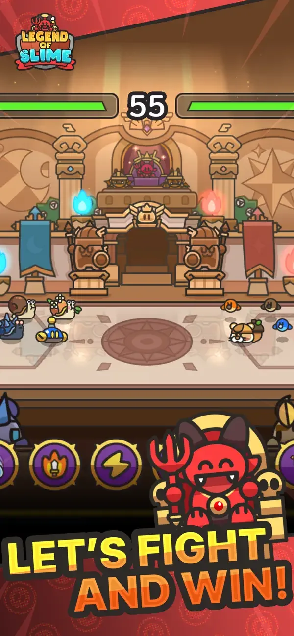 Legend of Slime: Juego Batalla screenshot 5