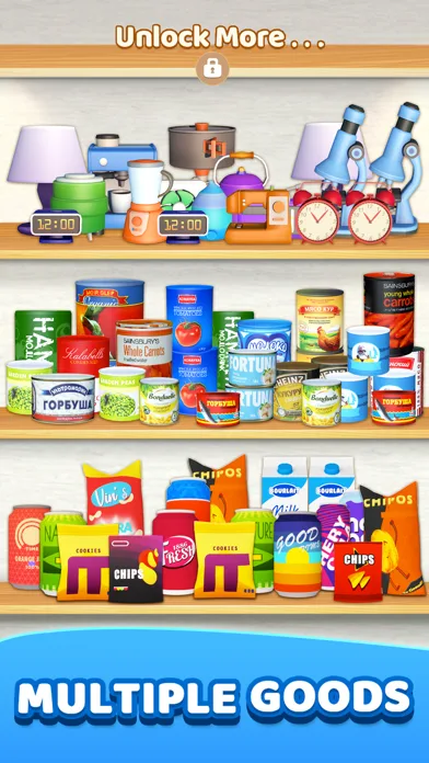 Goods Match 3D:Cортировка screenshot 2