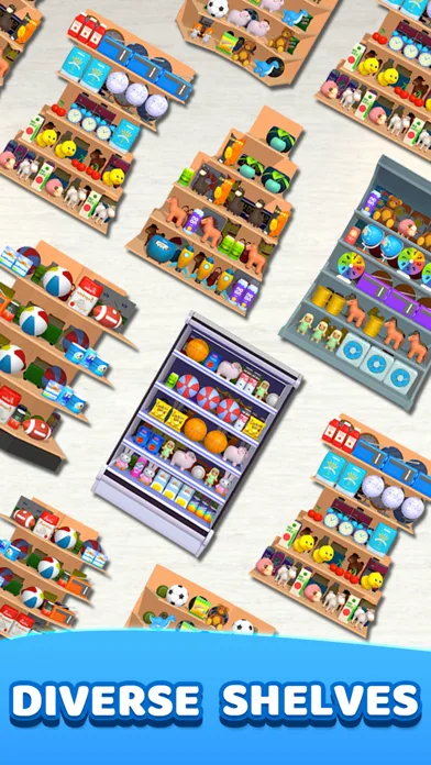 Goods Match 3D:Cортировка screenshot 3