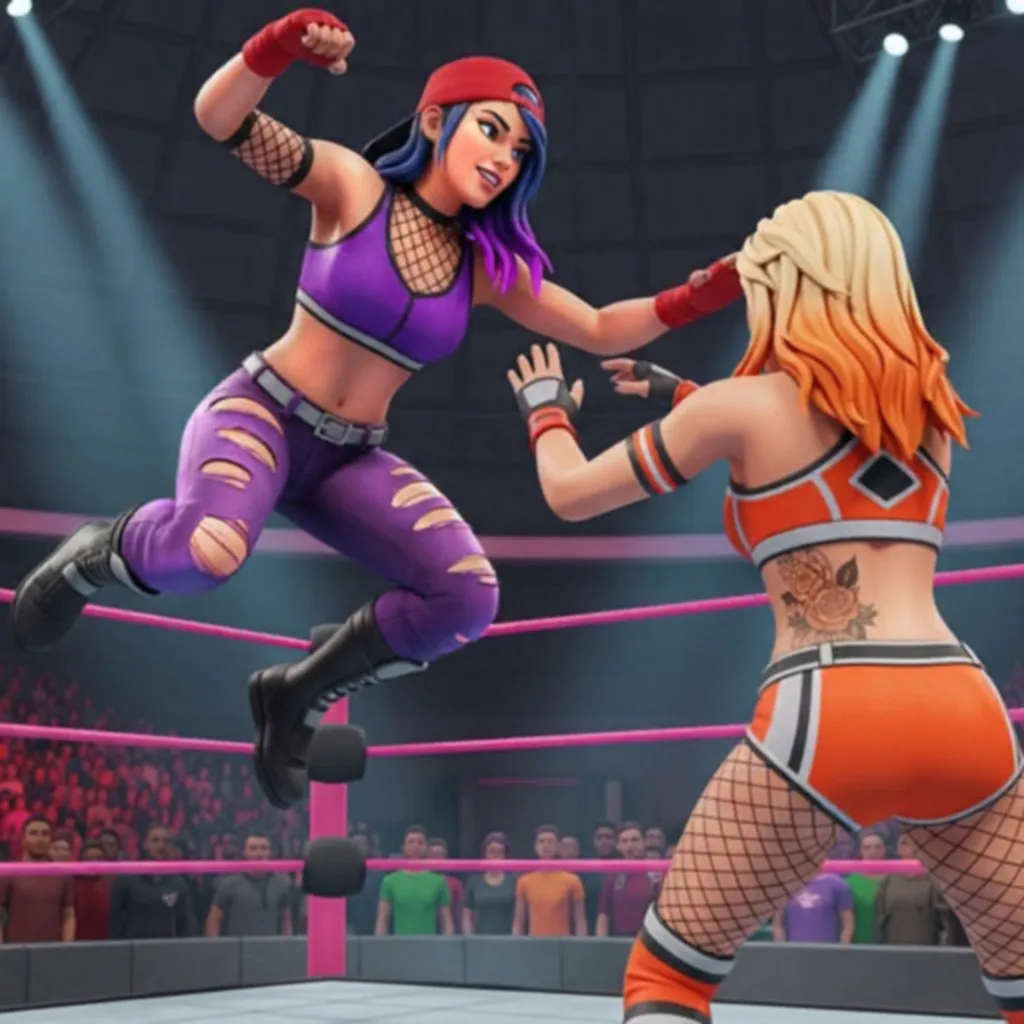 juegos de lucha de chicas mal
