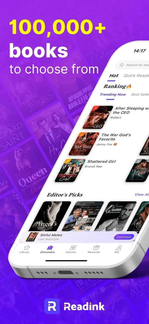Readink – Historias y Libros screenshot 1