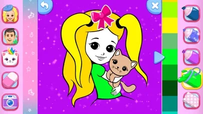Like Nastya Color Page Games screenshot 4
