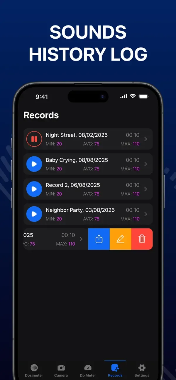 Шумомер: Контроль Шума & Звука screenshot 5