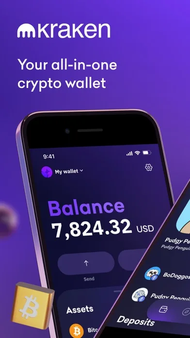 Kraken Wallet: Crypto & DeFi screenshot 1