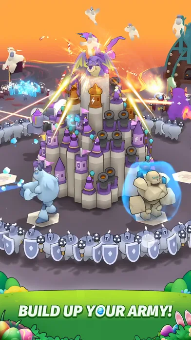 North Tower! Merge TD Defense screenshot 2
