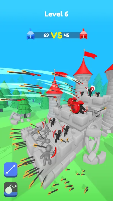 Merge Archers: лучники мердж screenshot 2
