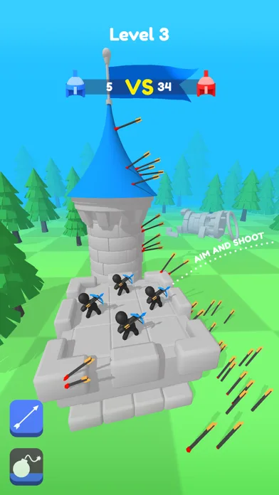 Merge Archers: лучники мердж screenshot 5