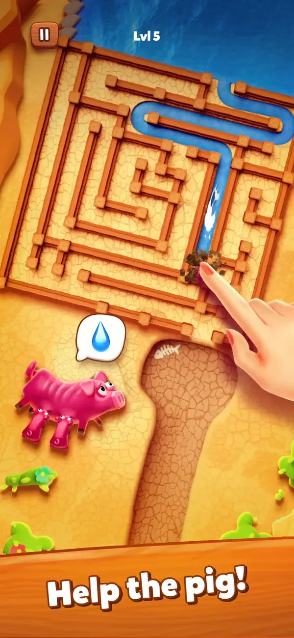 Farm Jam: 3D паркування тварин screenshot 1
