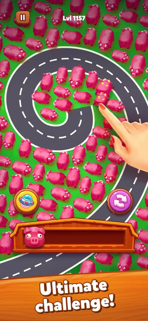 Farm Jam: 3D паркування тварин screenshot 5
