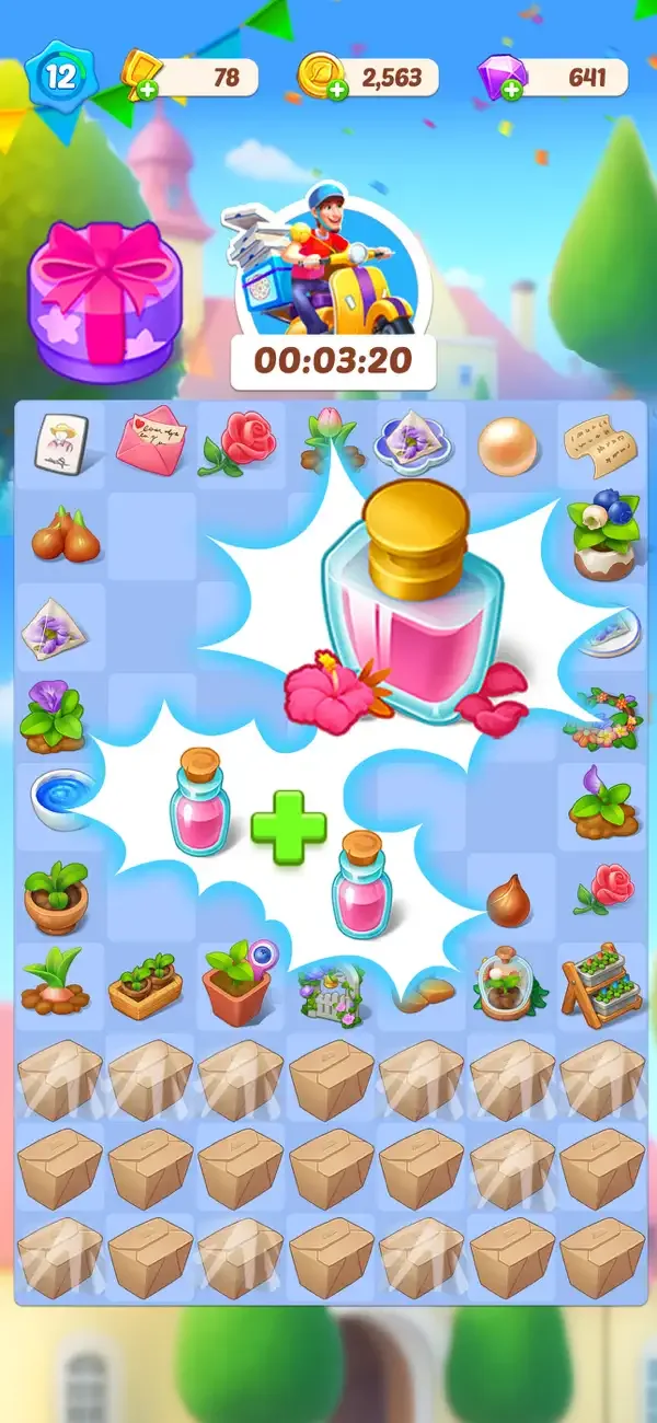 Happy Merge Cafe screenshot 4