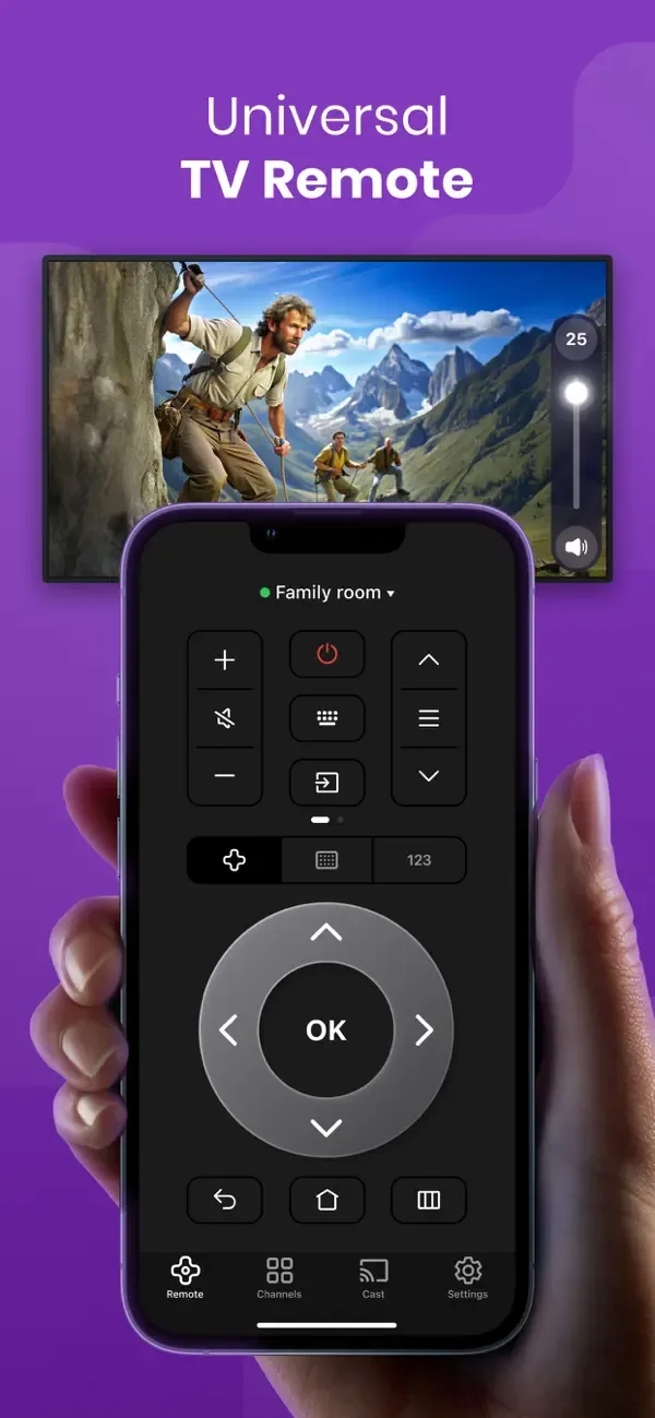 TV Remote Control With Volume screenshot 1