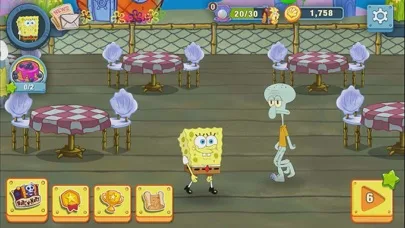 Губка Боб на кухне screenshot 3