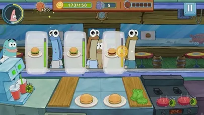 Губка Боб на кухне screenshot 5