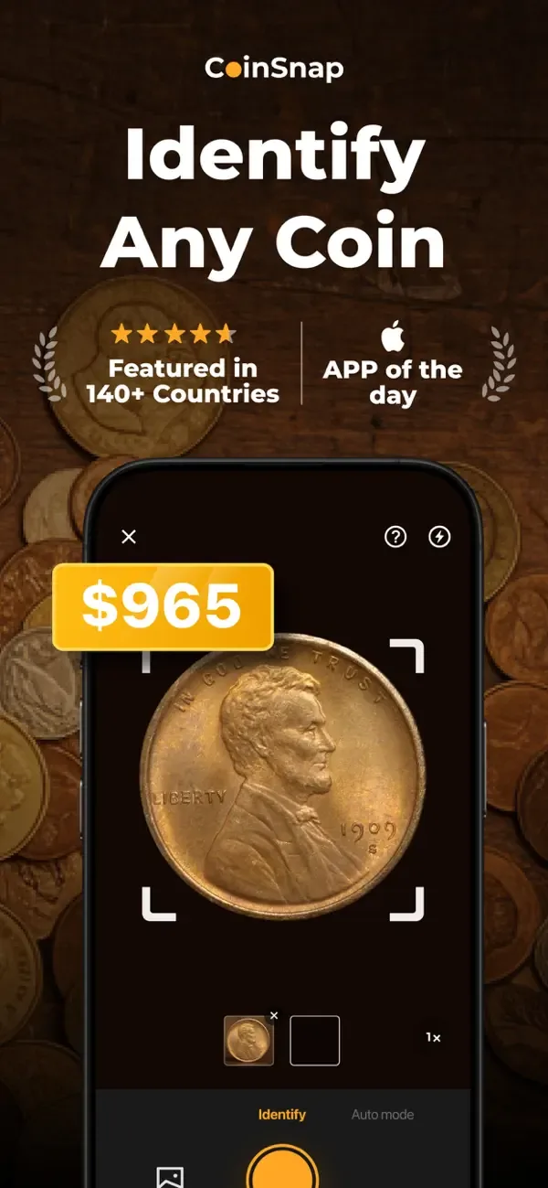 CoinSnap: Guía de valores screenshot 1