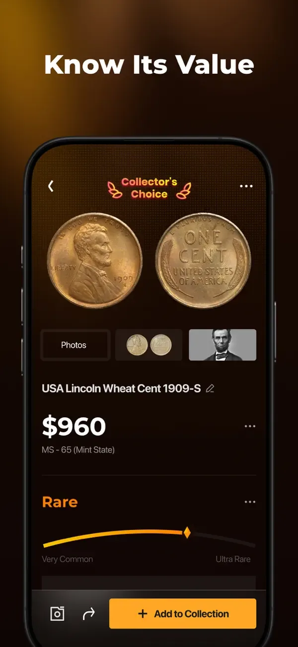 CoinSnap: Guía de valores screenshot 2