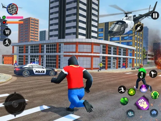 Горила Гангстер місто лочин 3D screenshot 5