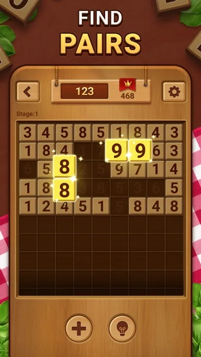 Woodber - Classic Number Game screenshot 1