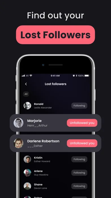 Кто отписался в моем инстаграм screenshot 3
