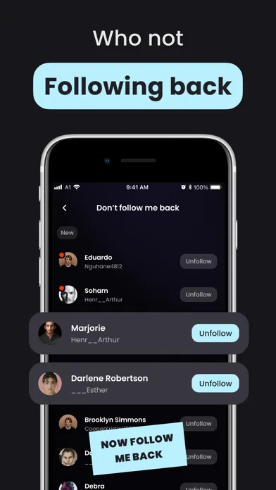Кто отписался в моем инстаграм screenshot 4