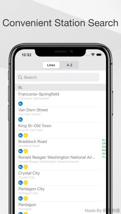 Metro de Washington screenshot 3