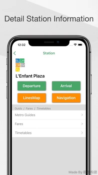 Metro de Washington screenshot 4