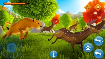 pantera animal vida simulador screenshot 2