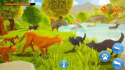 pantera animal vida simulador screenshot 4
