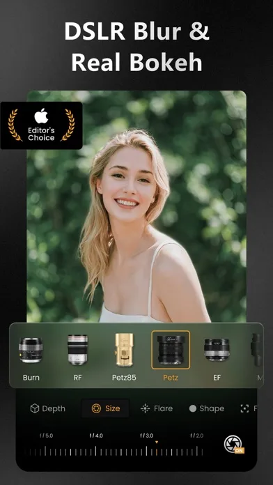 ReLens - DSLR Portrait Camera screenshot 1