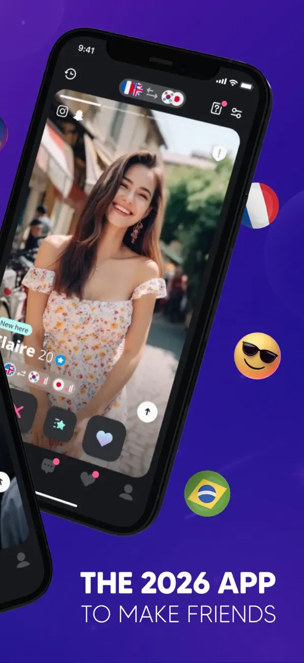 Moji – Друзья Корея & Япония screenshot 2
