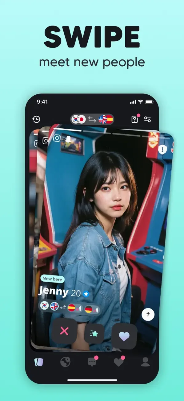 Moji – Друзья Корея & Япония screenshot 3