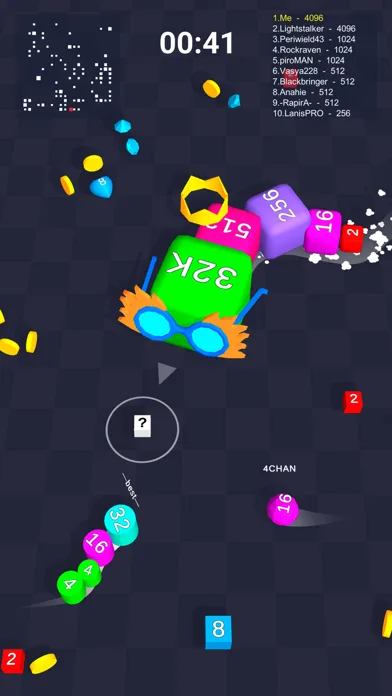Cube Arena 2048: кубик-змейка screenshot 2