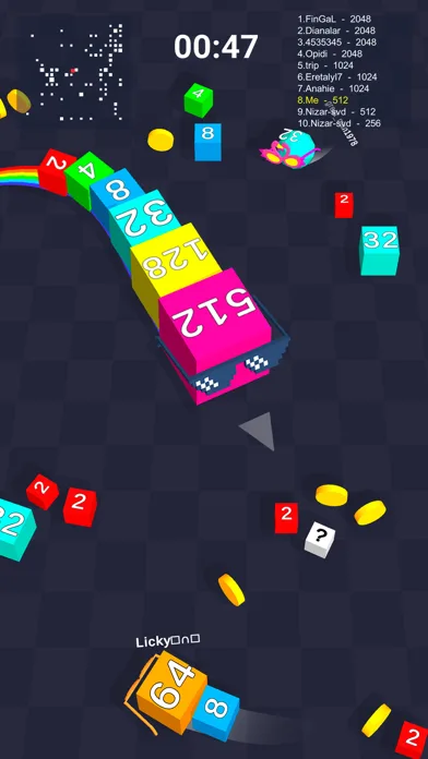 Cube Arena 2048: кубик-змейка screenshot 4