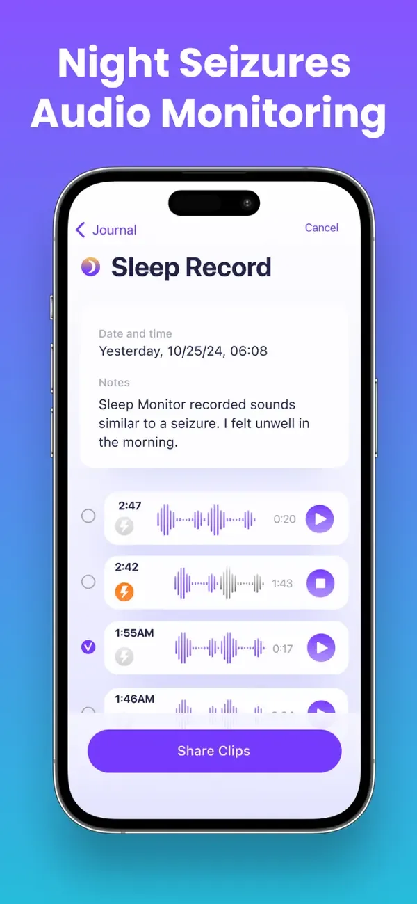 Seizure Tracker - EpiCentr.app screenshot 5