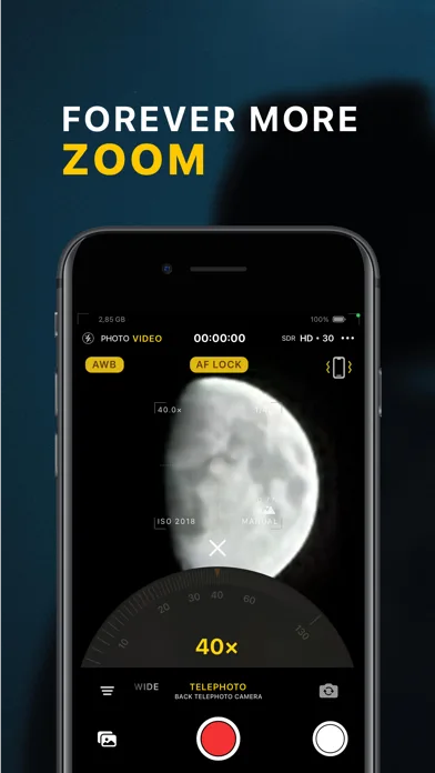 xZoom Cam - PRO Камера screenshot 2