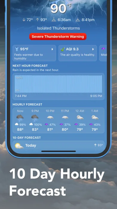 Clima Live Weather Radar Alert screenshot 3