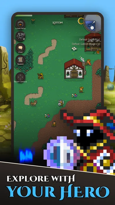Hero of Aethric Dungeon MMORPG screenshot 5