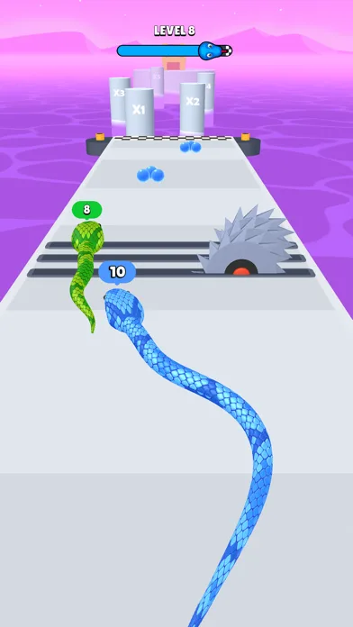 Snake Run Race: 3D гра змійка screenshot 3