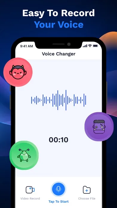 Cambiador de Voz AI :Prankster screenshot 1