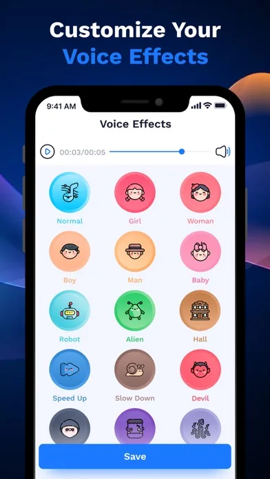 Cambiador de Voz AI :Prankster screenshot 5