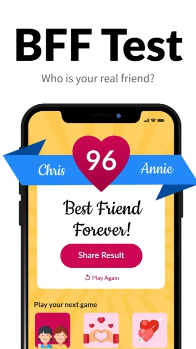 BFF Тест: Вікторина Друзів screenshot 1