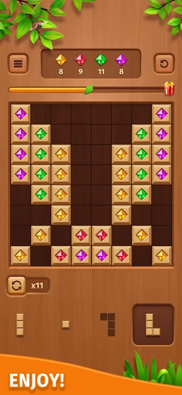 Cube Block - Вуди пазл игра screenshot 4