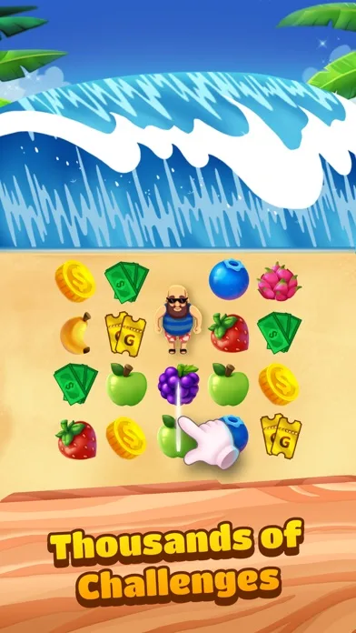 Tropical Crush: Juega y Gana screenshot 5