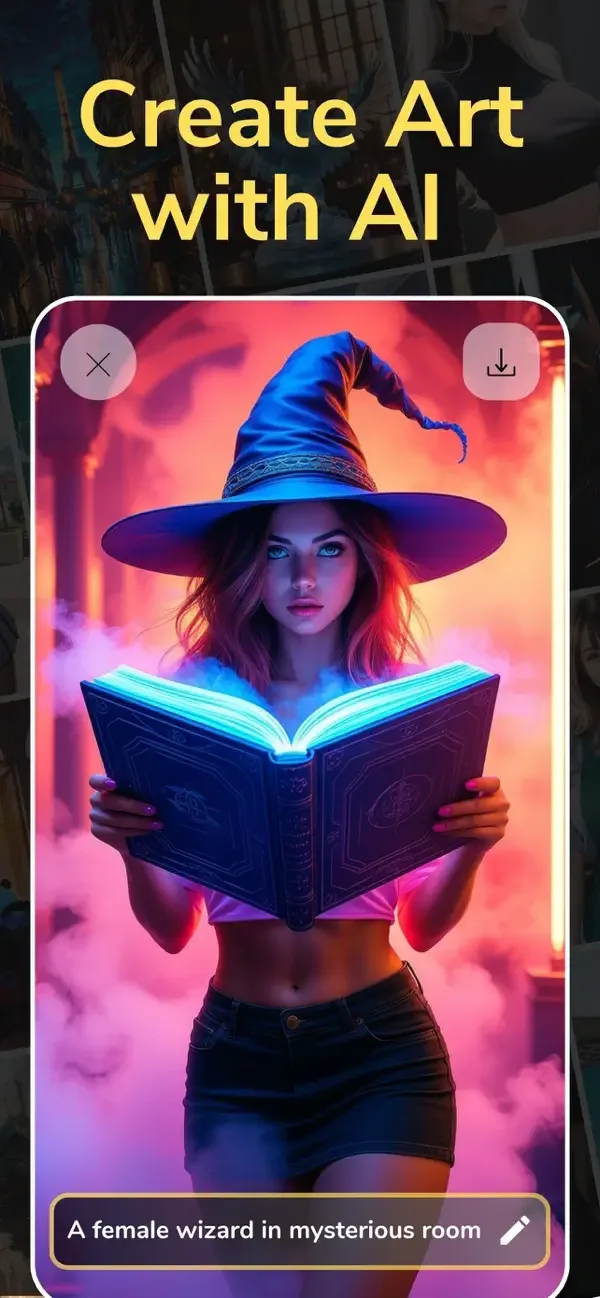 Dreamerland - AI Imágenes Arte screenshot 1