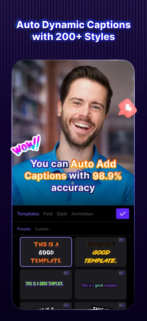 Vozo AI Avatar & Captions screenshot 3
